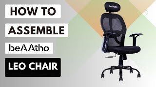 beAAtho® Leo High Back Mesh Chair Assembly