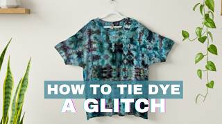 Tie Dye Pattern: How to Do Glitch Tie Dye (Intermediate Fold Made Simple)
