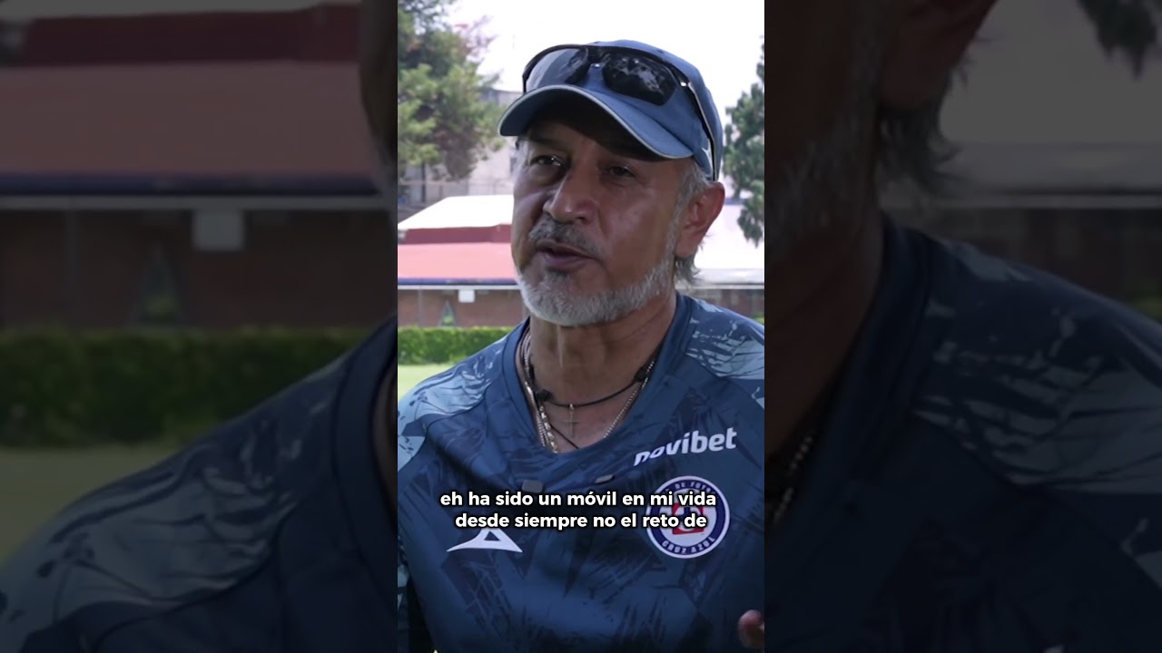 Potro Gutiérrez FELIZ de volver a dirigir a Cruz Azul #shorts