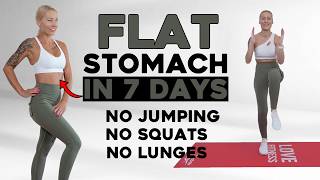 🔥FLAT STOMACH in 7 Days 🔥 Standing Abs Workout🔥 No Jumping🔥No Squats🔥 No Lunges🔥