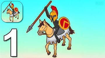 Stick Ragdoll Battle Simulator - Gameplay Walkthrough Part 1 - Stickman War Army (iOS, Android)