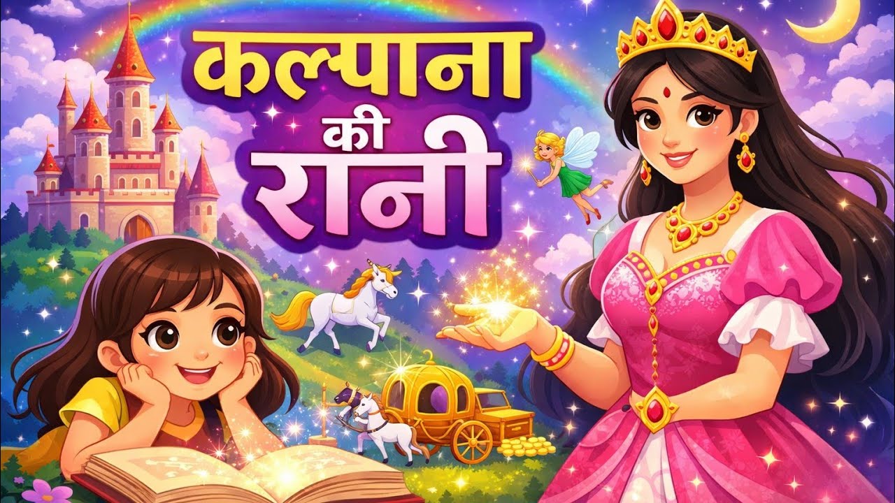 Kalpana ki Rani || dreamland || #animatedmoralstory #fairytales # ...