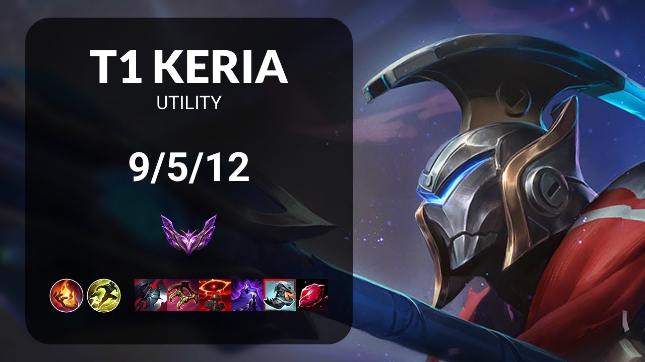 T1 Keria Pantheon vs Senna UTILITY - KR MASTER Patch 15.2