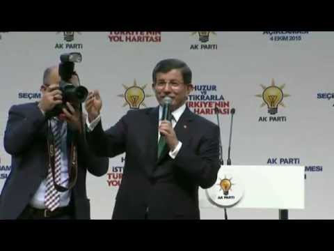 Davutoğlu, AK Parti'nin Seçim Beyannamesini Açıkladı