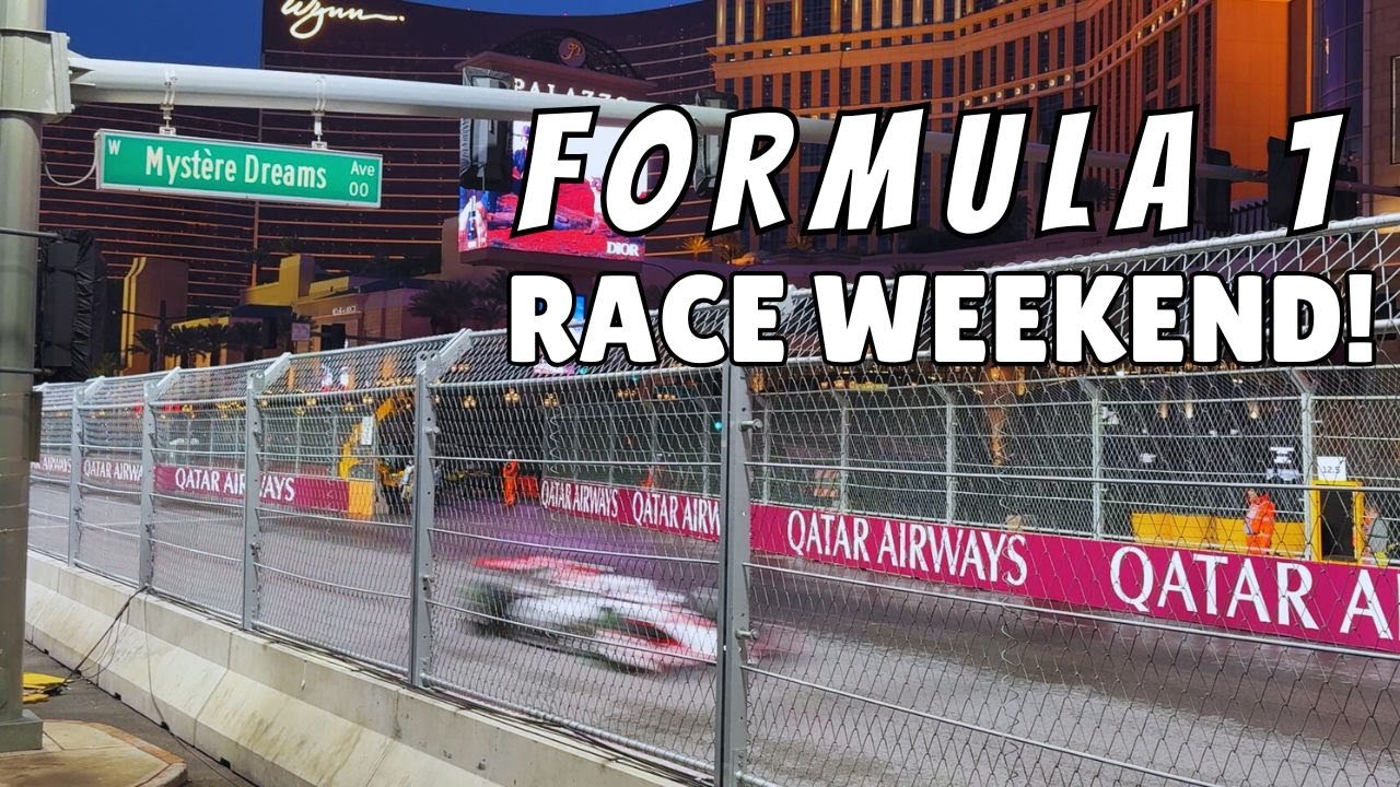 Friday Night Las Vegas Strip Formula 1 Practice Run! November 2025 F1 Weekend in Vegas