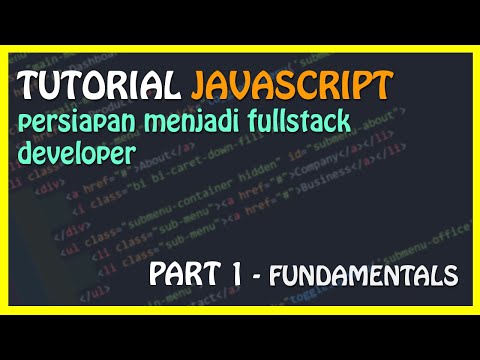 Tutorial Javascript Fundamentals - Part 1