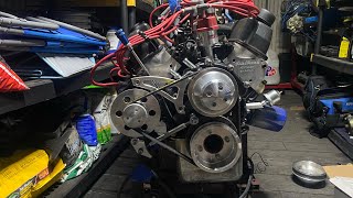 1967 Mustang SBF CVF Accessory drive install