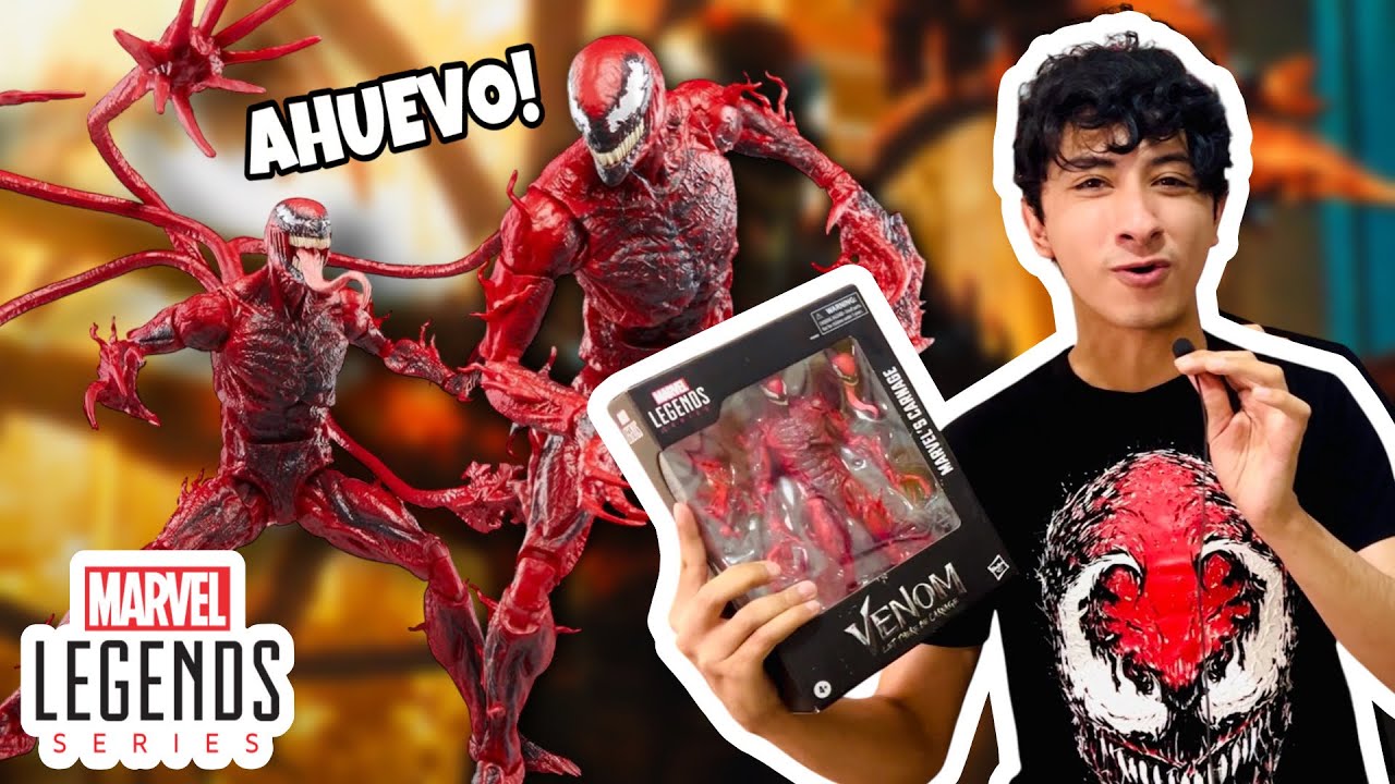 Compré el mejor Marvel Legends de Carnage🔥