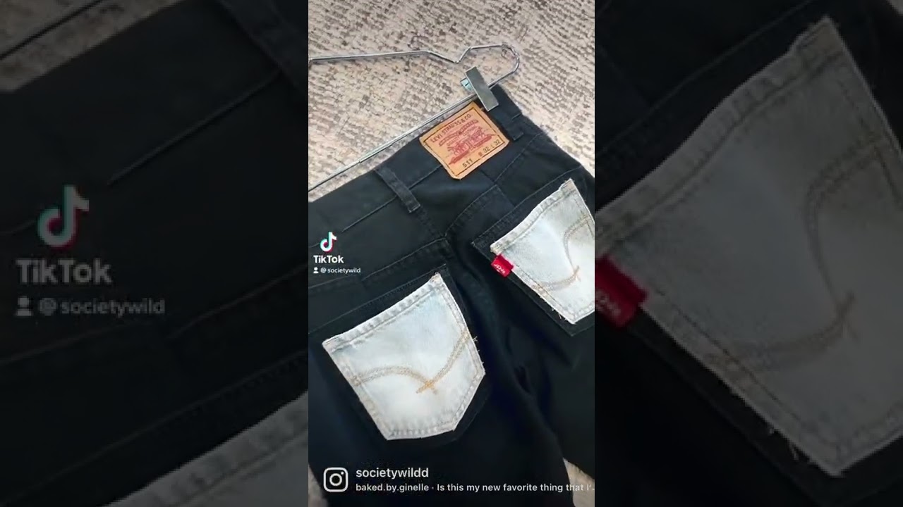 Reworked Vintage Levi Jeans⚡️