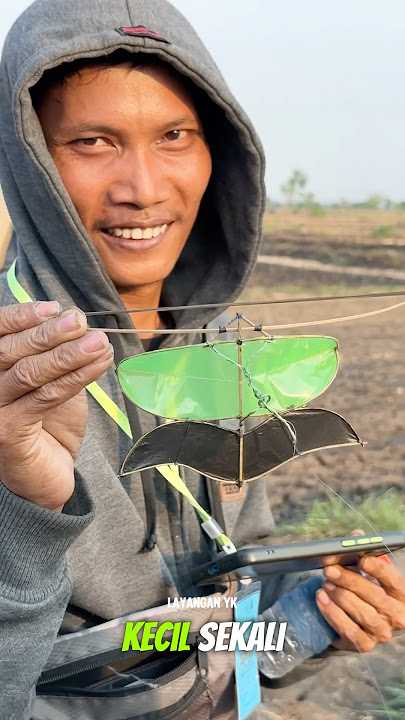 Layangan Terkecil di Festival Layangan #layangan