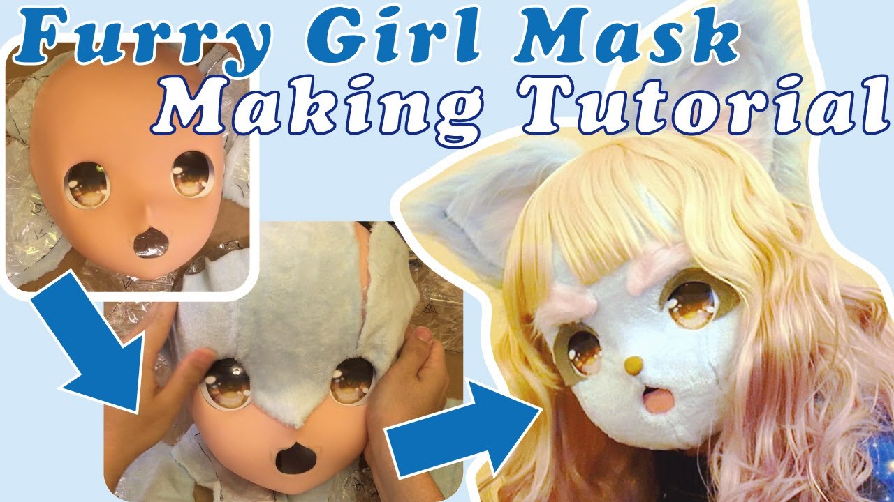 Kigurumi Furry Girl Mask Making Tutorial YouTube