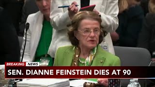 Senator Dianne Feinstein, an 'icon for women in politics,' dies at 90