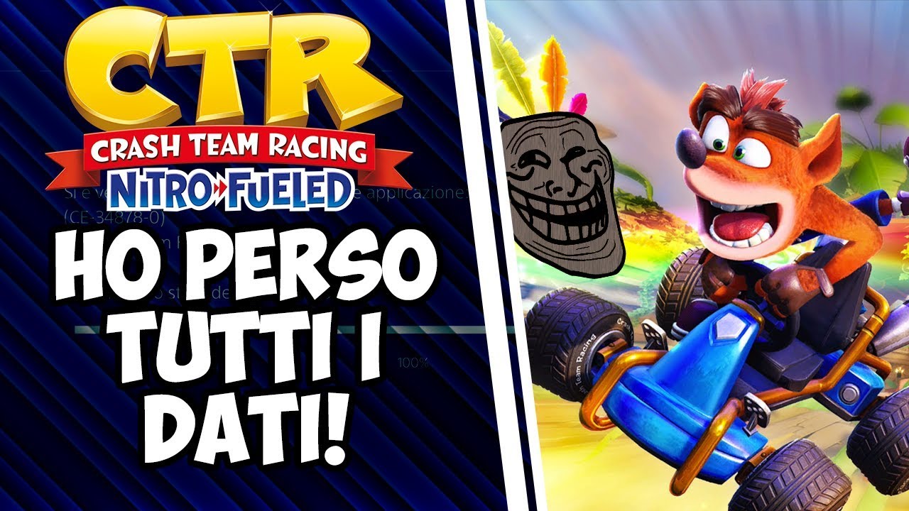 CTR NITRO-FUELED - Ho Perso Tutti i Dati! (Modalità Difficile) | LIVE POLLEGGIO🔴| Otakuman