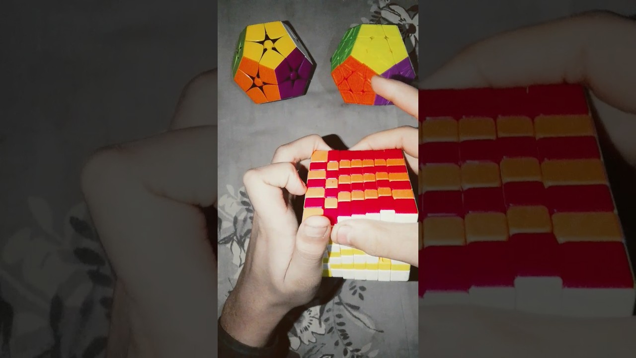 3 by 3 Rubik's cube checker board pattern solve algorithm