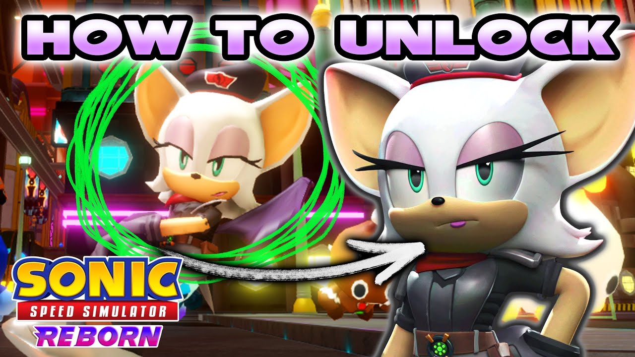 💎UNLOCK PRIME ROUGE and the JEWEL RUSH - Sonic Speed Simulator