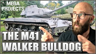 Легкий разведывательный танк M41 Walker Bulldog