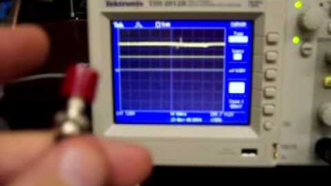 Showing false triggers on scope