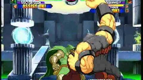 MvC2 Online (360): Brett (Ryu/Doom/Col) vs Josh 360 (Jug/Tha/Sab) 9 .:11.19.10:.