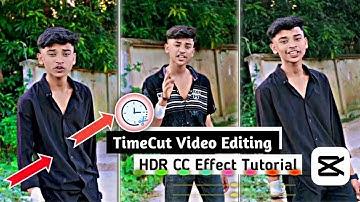 Tiktok new trending HDR effect videoediting in Timecut ||Timecut HDR CC EFfectediting | #tachrafi