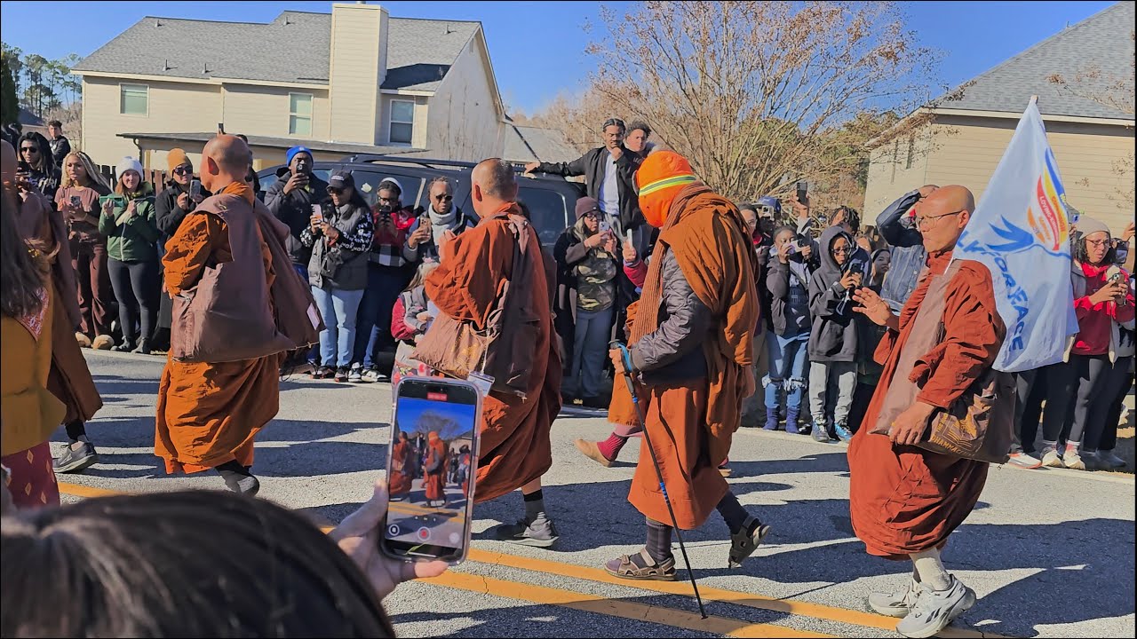 The Monks Walk for Peace USA. A 2,300 mile Journey(Fort Worth, TX to DC for Peace and Unity.