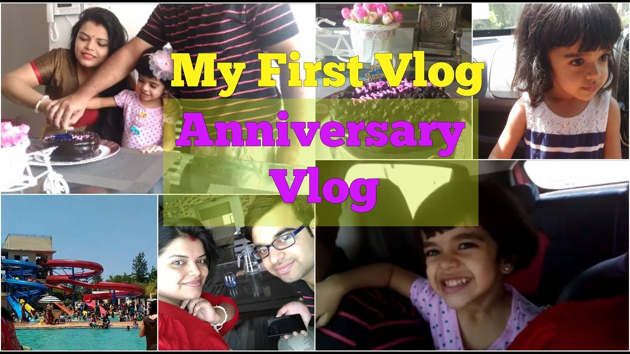 ANNIVERSARY VLOG - A DAY IN MY LIFE | MY FIRST VLOG | PREETIPRANAV ...