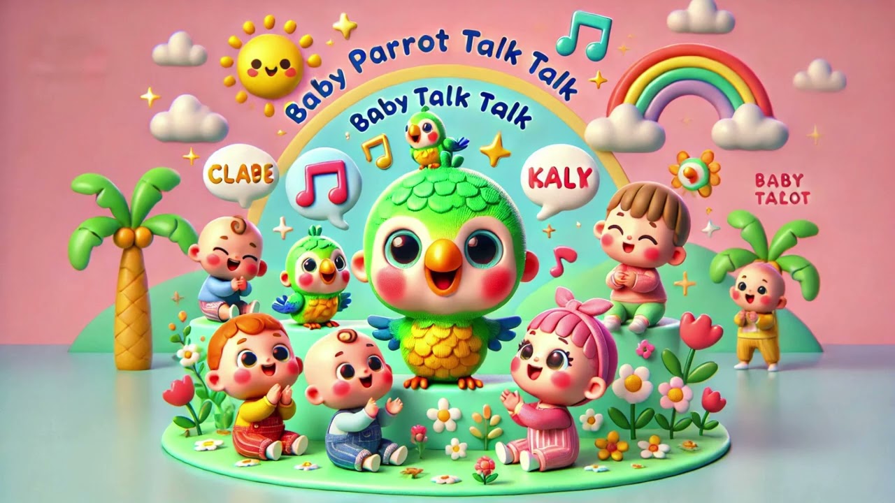 🦜👶 Baby Parrot Talk Talk – Fun Talking Pet Adventure 🌈✨Welcome to a colorful