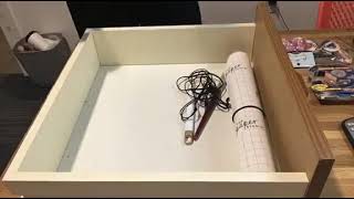 Junk Drawer Organization Time Lapse