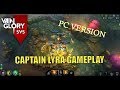 Vainglory 5v5 Ranked - Lyra as Captain |Support|PC Gameplay|