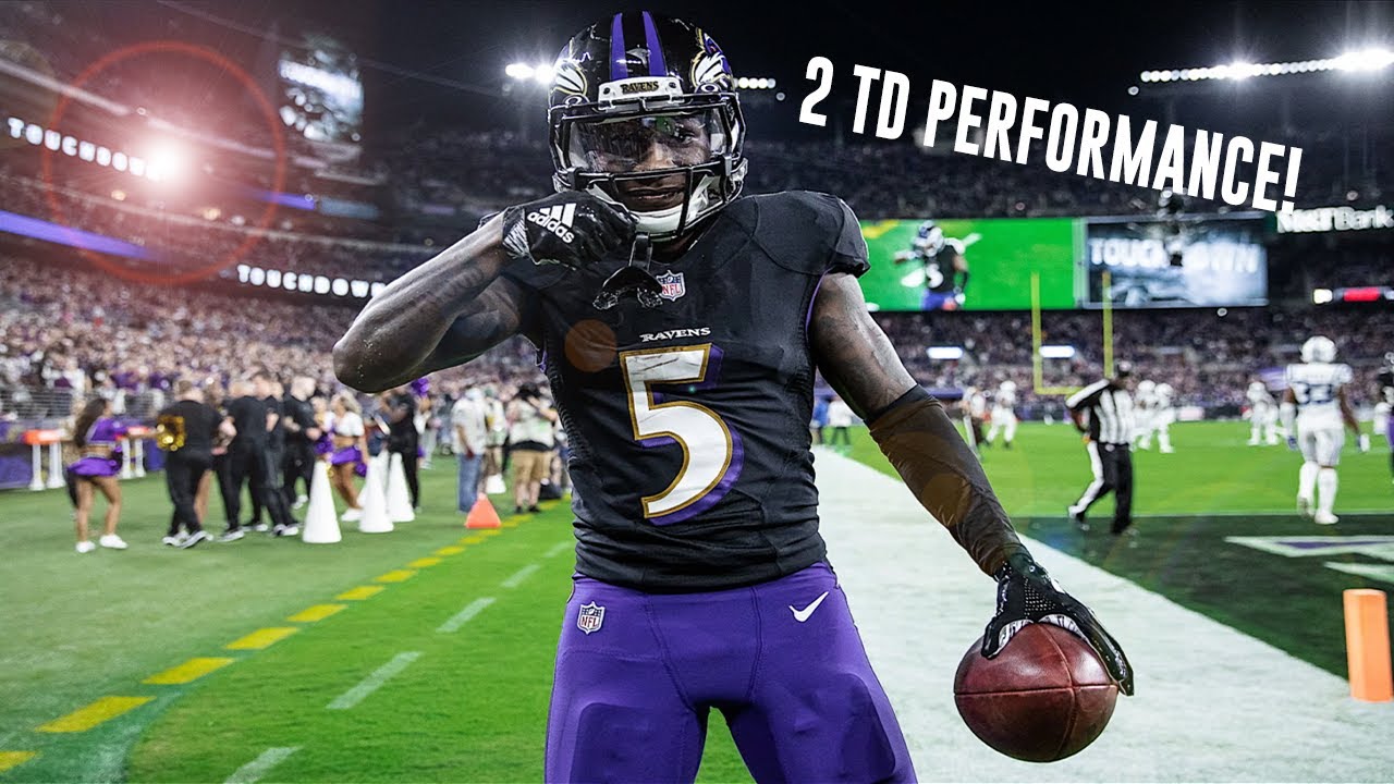 Marquise "Hollywood" Brown 🎥 [SENSATIONAL] HIGHLIGHTS vs Colts 🔥 | 2 TOUCHDOWN PERFORMANCE
