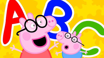 ABC Song with Peppa Pig | Learning Alphabet for Children | Nursery Rhymes & Kids Songs