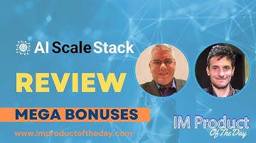 AI Scale Stack Review + Award-Winning Bonuses To Make It Work FASTER (Worth $997)!