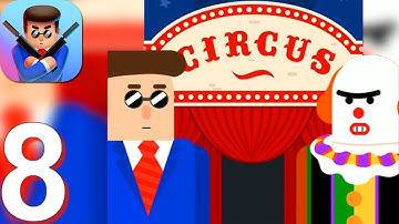 Mr Bullet - Gameplay Walkthrough Part 8 Classic Chapter 14-16 (Android, iOS Gameplay)