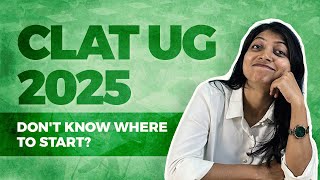 First step to CLAT UG 2025 | Mental strategy