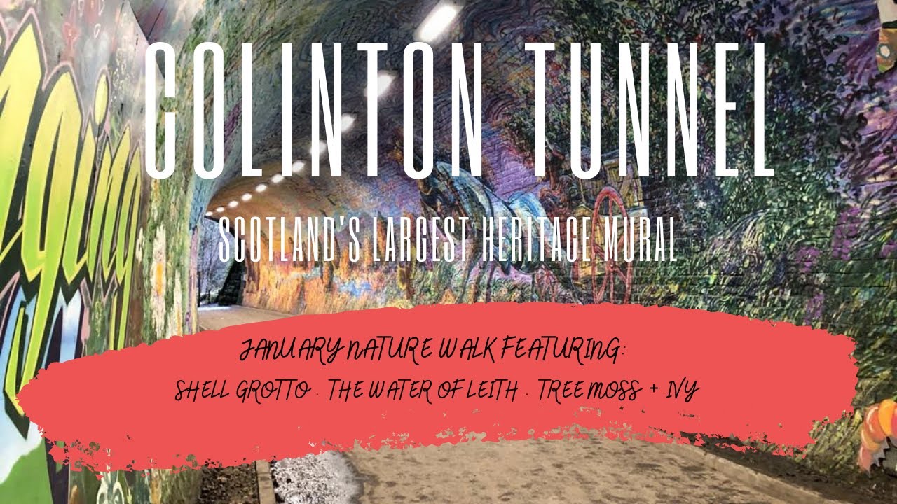 Colinton Tunnel - Scotland's Largest Heritage Mural