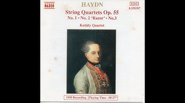 HAYDN String Quartets Op. 55 No. 1 • No. 2 