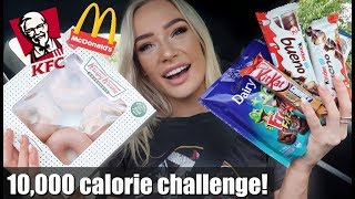 10,000 CALORIE CHALLENGE! | GIRL VS FOOD