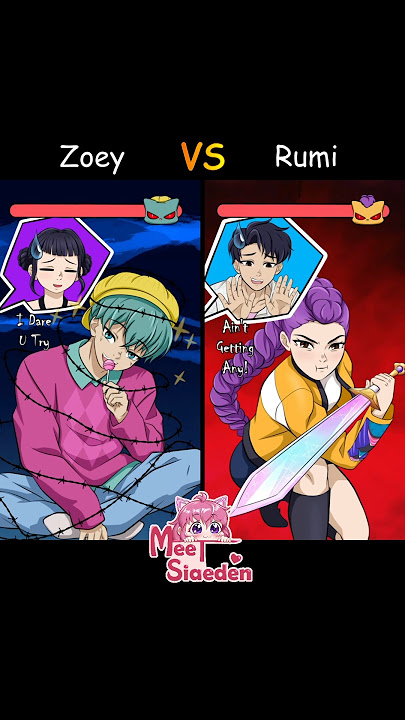 Zoey VS Rumi | Angry-O-Meter 😡 #KpopDemonHunters #SajaBoys