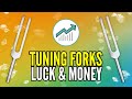 Riding the waves of wealth 777 hz  888 hz tuning forks for luck money  financial abundance