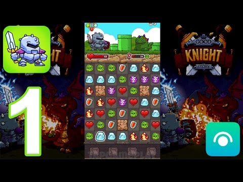 Good Knight Story - Gameplay Walkthrough Part 1 - Levels 1-10 (iOS)