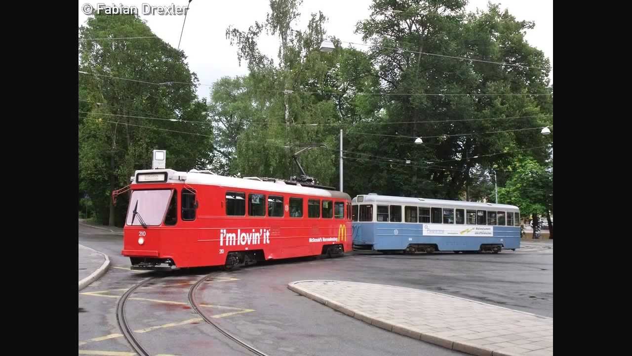 Trams in Stockholm