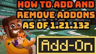 How to add / remove addons on BEDROCK EDITION **AS ON 1.26** #bedrock #minecraft #minecraftpe