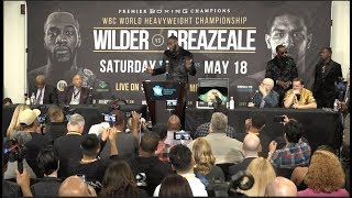POST: Deontay Wilder Vs Dominic Breazeale Full Post Fight Press Conference POST: Deontay Wilder Vs Dominic Breazeale Full Post Fight Press Conference