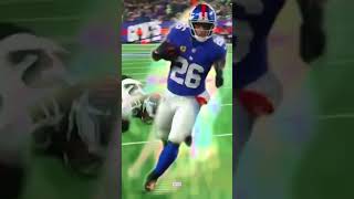 SAQUON BARKLEY TOUCHDOWN!  #nfl #newyorkgiants #giants #nflplayoffs #jordanlove #brockpurdy