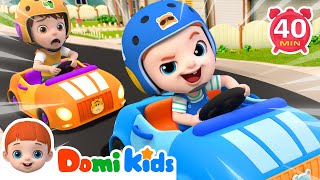 Let's Go,Baby Car! | Car Songs | Nursery Rhymes & Songs for Children | Domi Kids