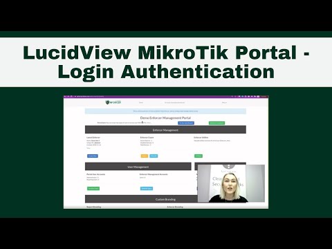 LucidView MikroTik Portal -  Login Authentication