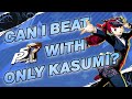 Kasumi Solo vs Wakaba - No soft lock plz - Persona 5 Royal Challenge Run