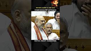 Priyanka Gandhi Vs Amit shah #A clash between BJP and Congress #youtubeshorts #ytshorts