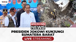 [BREAKING NEWS]  Presiden Jokowi Kunjungi Korban Banjir Bandang Sumatera Barat | tvOne