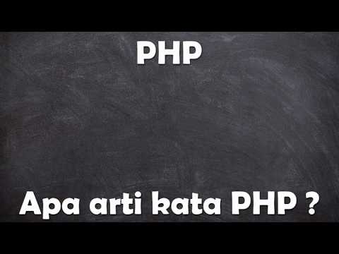 Video: Apa gunanya ini di PHP?