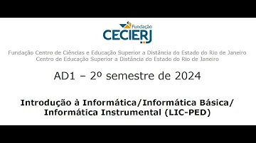 AD1 2024.2 - Libreoffice Writer - Introdução a Informática CEDERJ VRE